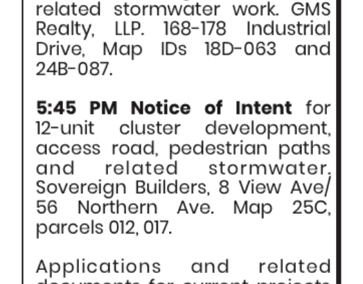 Northampton, MA Conservation Commission Hearing on August 29, 2024